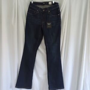 Simply Vera Vera Wang Dark Blue Flare Jeans